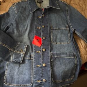 Well Worn Blue Denim Jacket